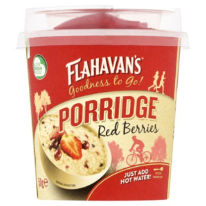 Picture of Flahavan Instant Porridge Pots Red Berries 50g x12